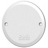 Заглушка для коробок установочных GUSI С3А4 Евро белый (крышка) картинка 